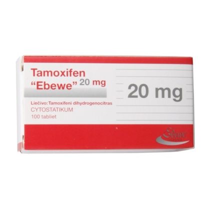 Tamoxifen 20 - Citrato de tamoxifeno (Nolvadex)
